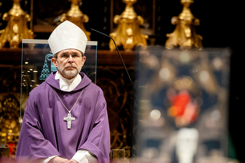 Erzbischof Grünwidl am Aschermittwoch