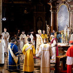 byzantinisches Pontifikalamt Stephansdom